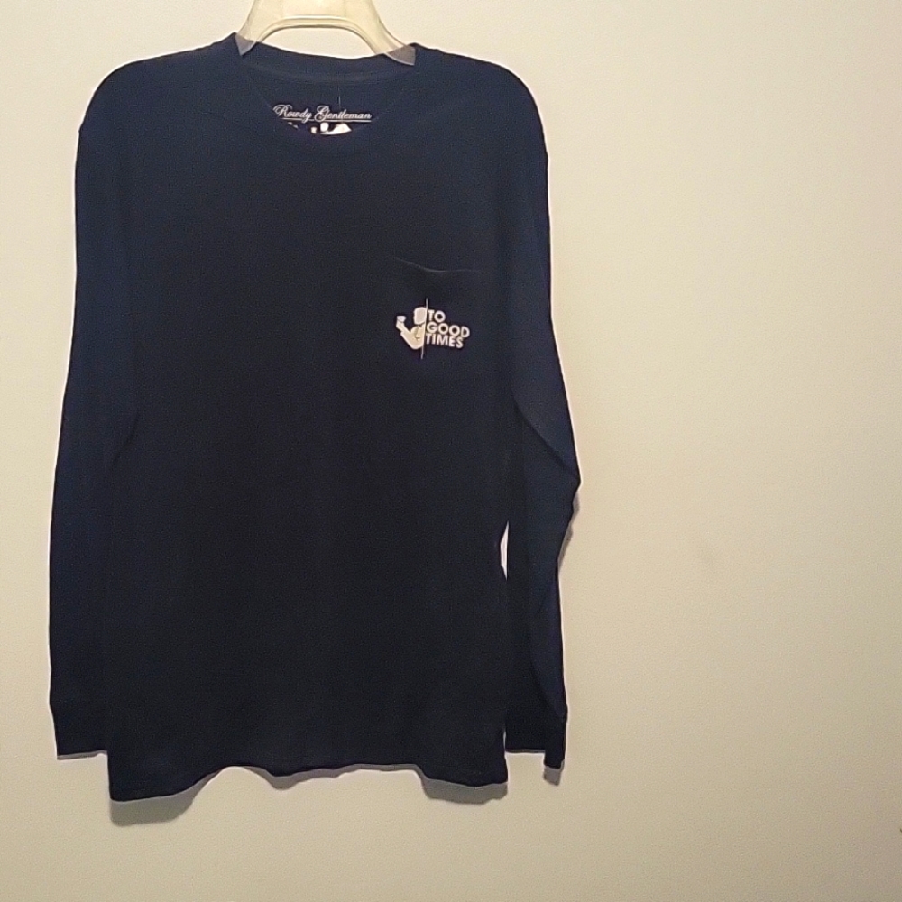 Rowdy gentleman long sleeve tee